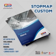 CUSTOM STOPMAP, PRINT PRINT STOPMAP MAP FOLDER, SCHOOL MAP, OFFICE MAP, MEDICAL RECORD MAP, PPDB MAP