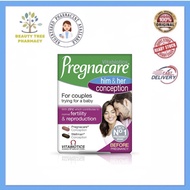 Pregnacare Vitabiotics Him and Her Conception 60 Tablets