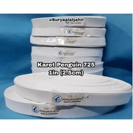 Penguin Rubber (725) 1in/2.5cm white @36y = Rp.79,800/pcs