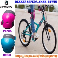 Btwin Bike DEKKER For Boys Girls Knee Protector For Children ORIGINAL BTWIN