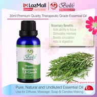 Biolife Rosemary Therapeutic Grade Pure Natural Essential Oil (30ml Single-Note 0il), Made with Bota