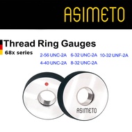 Asimeto Thread ring gauge ANSI สกรูริงเกจหน่วยนิ้ว คลาส 2A 2-56 4-40 6-32 8-32 10-32
