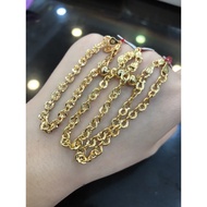 375 gold nori chain child bracelet