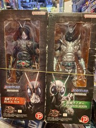 全新PLEX  1/6幪面超人 BLACK SUN +影月 Jumbo sofbi  1/6 Kamen Rider Black Sun & shadow moon一套