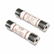 3A 10A 13A 6 x 25 BS1362 British Ceramic Fuse BS Plug