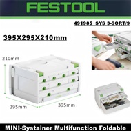 Festool 491985 MINI-Systainer Multifunction Foldable Carrying Handle Convenient Tool Box Power Tool 