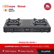 Rinnai Kompor Gas 2 Tungku - RI202S | RI-202S | RI 202S