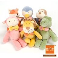 吊掛娃娃 寶寶安撫玩具 (miYim設計)大象猴子小羊鱷魚