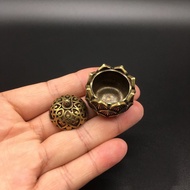 Mini copper incense burner - Lien Hoa Jade Jewel (LU8)