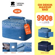 OH DENIM MAKEUP BAG Cosmetic 2p Makeup Bag Makeup Organizer