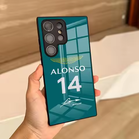AstonS M-MartinS F1 Phone Case For Samsung S24 Ultra S25 S23 S22 S20 Fe S21 Plus A54 A24 A53 A16 A13