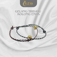 Rizva Jewellery - Premium Quality 8k Gold Tridatu Bracelet