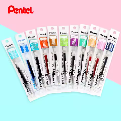 Pentel Energel X REFILL Needle Tip LRN5 Gel Ink Color Refill 0.5 Mm Fit for BLN75/105 Classic Color 