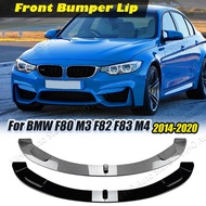 MP Style Front Bumper Lip Cover Guard Kit Spoiler Splitter Diffuser For BMW 3 Series 4 Series M3 M4 