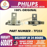 TF255 THERMAL CUT OFF STEAM IRON / THERMASTER SOLEPLATE STEAM IRON PHILIPS