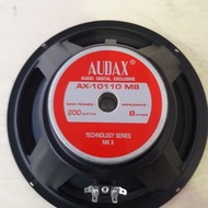 BISA COD - SPEAKER AUDAX AX 10110 FULL RANGE 10 INCH FULLRANGE AUDAX