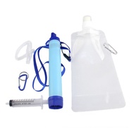 Mini Portable water Filter❒◇ↂOutdoor Water Purifier Wild Life Survival Portable Direct Drinking Water Straw Filter Campi