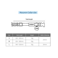 [On Clouda] Inherent Macaron Dog Collar