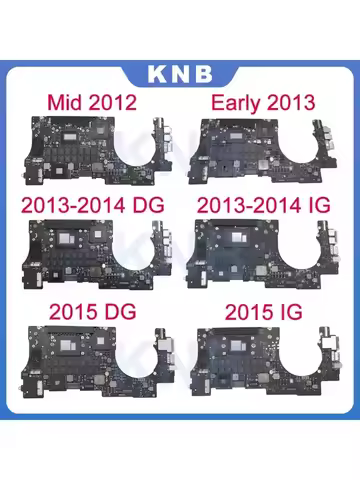 Laptop A1398 Motherboard For MacBook Pro Retina 15" A1398 Logic Board CPU i7 8GB 16GB 2012 2013 2014
