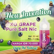 Terbaruu Liquid Premium Vape Pods Exo Grape Rasa Anggur Mint