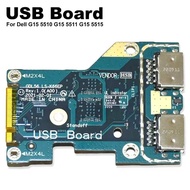 New 2-Port I/O Circuit USB Board LS-K66EP RY7G0 For Dell G Series G15 5511 5515