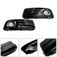 Front Bumper Fog Light Grill Grille Fit Audi Q5 2013-2017 ABS Plastic 8R0807681M