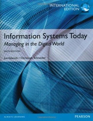Information Systems Today, 6th edition by Valacich - ISBN 9781292000008 / 1292000007