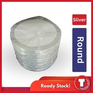 [Bundle x50pcs] Round Cake Board  (Size  5 / 6 / 7 / 7.5 / 8 / 8.5 / 9 / 9.5 / 10 / 10.5 Inch) Papan