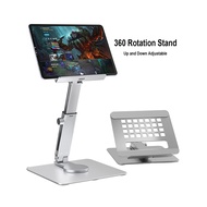 Tablet Stand Desk Riser 360 Rotation Multi-Angle Height Adjustable Foldable Holder Dock For Xiaomi iPad Tablet Laptop