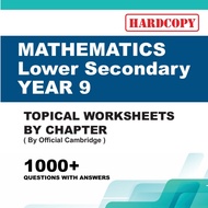 M9 [Hardcopy] Cambridge Checkpoint Year 9 Math Topical Revision Worksheet + Answer