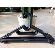 (CARGO/REGULAR GROSS) Black Plastic Hanger 1 GROSS, Black Laundry Hanger [1 Gross = 144 Pcs]