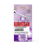 LOREAL Revitalift Hyaluronic Acid Eye Serum 20ml. ลอรีอัล รีไวทัลลิฟท์ เซรั่มบำรุงรอบดวงตา