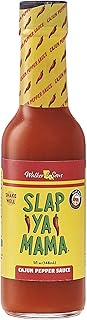 Slap Ya Mama Louisiana Style Hot Sauce, Cajun Pepper Flavor, 5 Ounce Bottle, Pack of 1