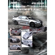 INNO MODELS INNO64 1/64 NISSAN SKYLINE GT-R R34 OMORI FACTORY CLUBMAN RACE SPEC