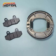 WMOTO ES125 - Front Disc Brake Pad Set / Rear Brake Shoe