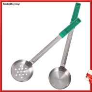 🍳 2Bhg Sudu Kawalan Bahagian Stainless Steel Untuk Rumah Hijau Sudu Sos Pizza Dan Penyebar Sos Dapur