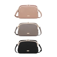KINAZ Gold Zipper Double-Layer Double-Sided Crossbody WOC Currency Bag-Kada Series Crossbody Bag Sli