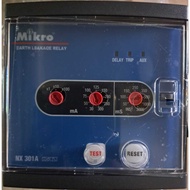 MIKRO EARTH LEAKAGE RELAY NX301A-240A