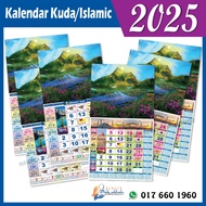 Calendar 2025 Size besar 100pcs_Kalendar Kuda/kalendar islamic