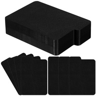 Lewtemi Trading Card Dividers 2.6 x 3.8 Inch Black Playing Card Separators Playing Card Page Divider