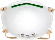 Honeywell SAF-T-Fit Plus Disposable Sanding &amp; Insulation N95 Respirator Mask, Professional Grade, Box of 20 (RWS-54003)