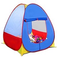 EocuSun Pop Up Play Tent, Ball Pit Play Tent Kids Playhouse for Indoor and Outdoor, Foldable Tent for Kids Girls &amp; Boys Toys (Balls Not Included) (Multicolor)