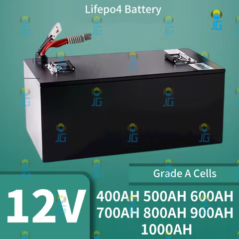 Aa 12V 400AH 500AH 600AH 700AH 800AH 900AH 1000AH Lithium Lifepo4 Battery for RV Outdoor Camping Inv