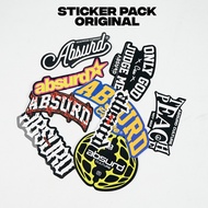 Original ABSURD Vinyl Sticker Pack