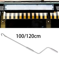 [lzdjlmy2ua] RV Awning Crank, Universal with Hook, Accessory for Outdoor Sunshade Roller Shutters, R