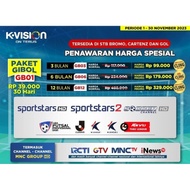 Paket GILA BOLA K VISION 30 HARI GIBOL