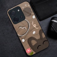 Case hp For Latest C85 Xpoco [BSG-34] - Phone Case poco C85 X - Glass Case poco C85 X - Glossy Case 