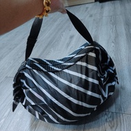 Travel Buggy Bag Portable Supermarket Shopping Mall Bag Large Capacity Waterproof Folding Bag
