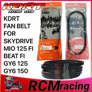 KDRT racing Fan belt BEAT FI MIO I 125 GY6 125 GY6 150 SKYDRIVE FI