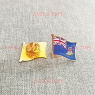 Pitcairn Island Flag Pin Pitcairn Island Flag Pin Pitcairn Island Flag Pin - Assorted Hat